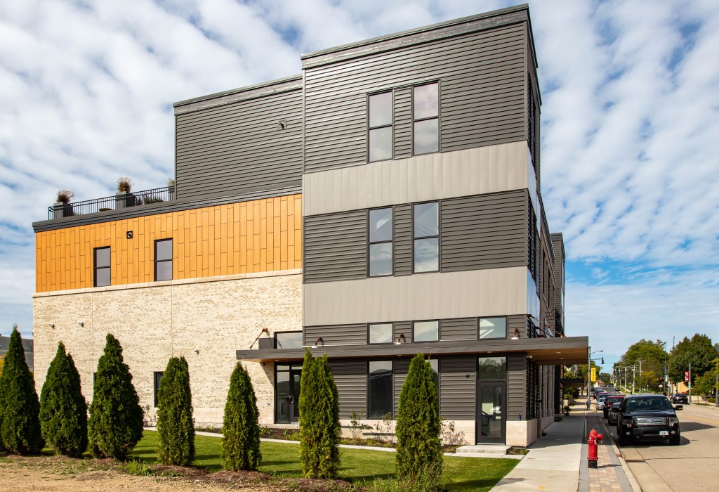 Downtown Sun Prairie, Wisconsin, USA