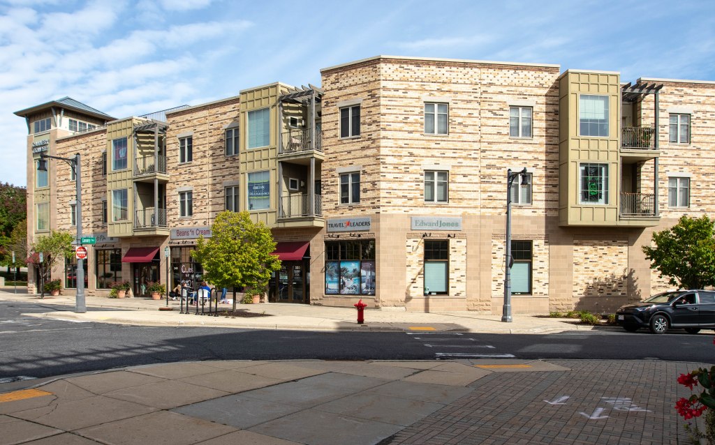 Downtown Sun Prairie, Wisconsin, USA