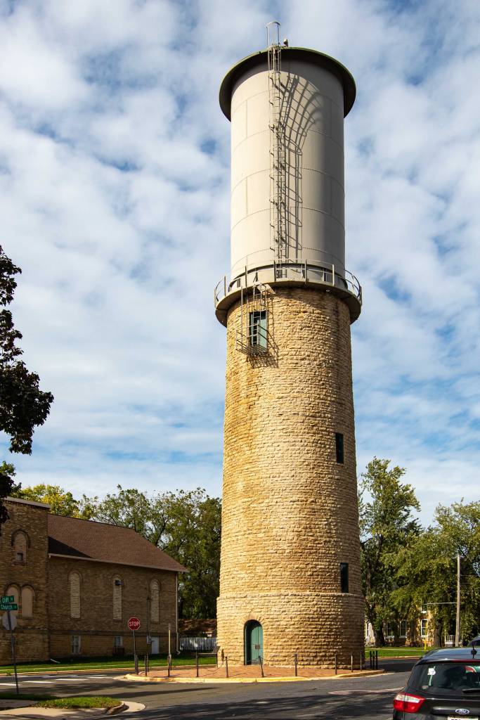 Historic Sun Prairie water tower
