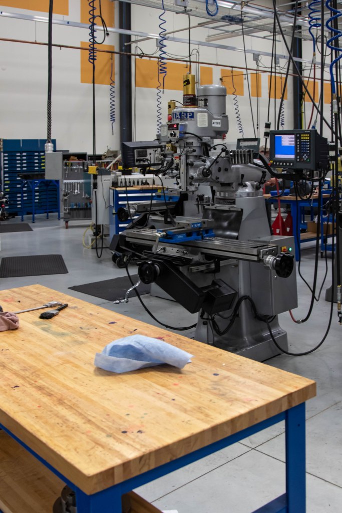 industrial machine tool tech school program project for Madison College